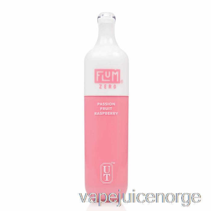 Vape Juice Flum Float 0% Null Nikotin 3000 Engangs Pasjonsfrukt Bringebær